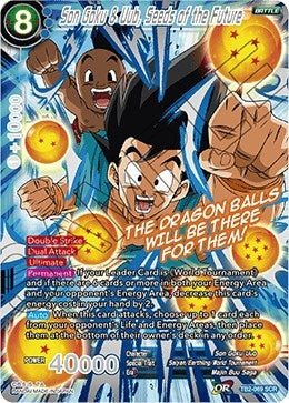 Image for Son Goku & Uub, Seeds of the Future (World Martial Arts Tournament) (TB2-069) - Dragon Ball Super: Masters