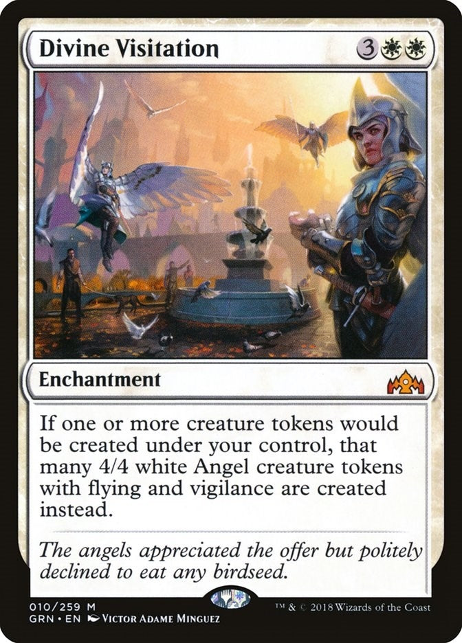 Image for Divine Visitation (Guilds of Ravnica) (10) - Magic: The Gathering