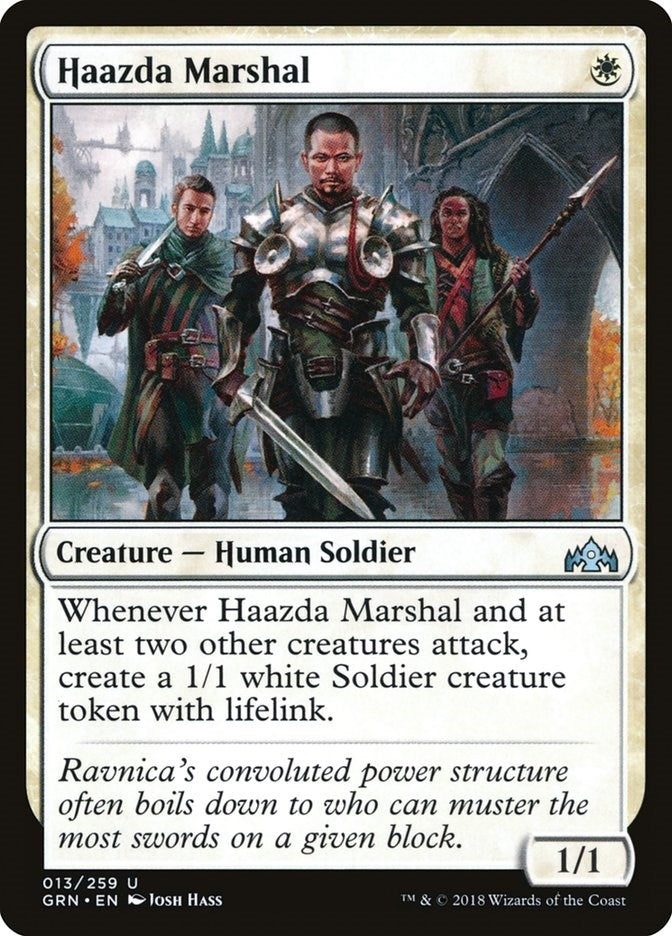 Image for Haazda Marshal (Guilds of Ravnica) (13) - Magic: The Gathering