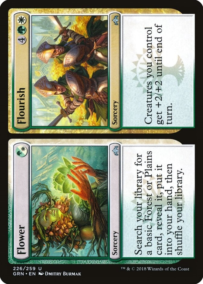 Image for Flower // Flourish (Guilds of Ravnica) (226) - Magic: The Gathering