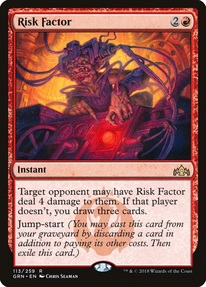 Image for Risk Factor (Guilds of Ravnica) (113) - Magic: The Gathering