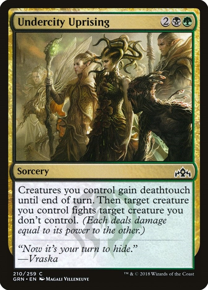 Image for Undercity Uprising (Guilds of Ravnica) (210) - Magic: The Gathering