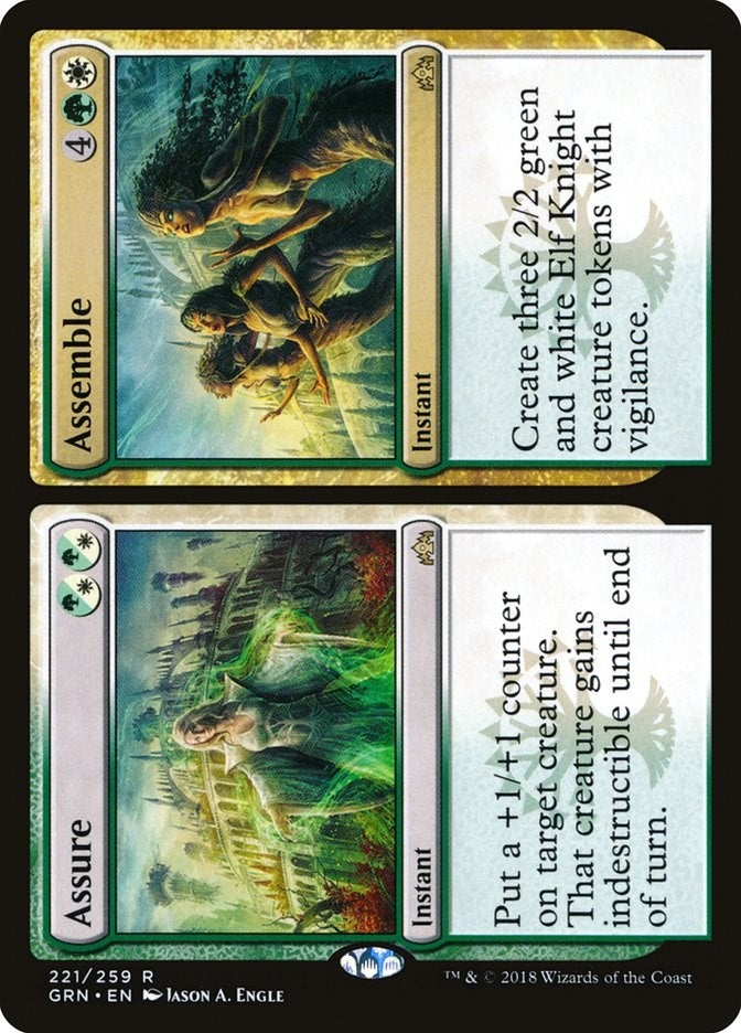 Image for Assure // Assemble (Guilds of Ravnica) (221) - Magic: The Gathering