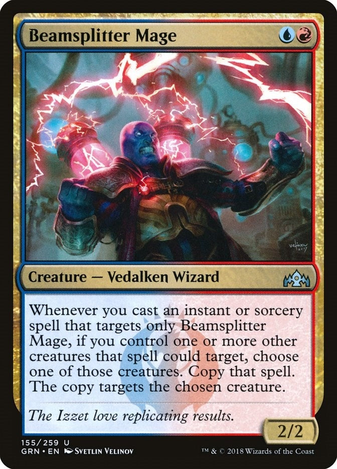 Image for Beamsplitter Mage (Guilds of Ravnica) (155) - Magic: The Gathering
