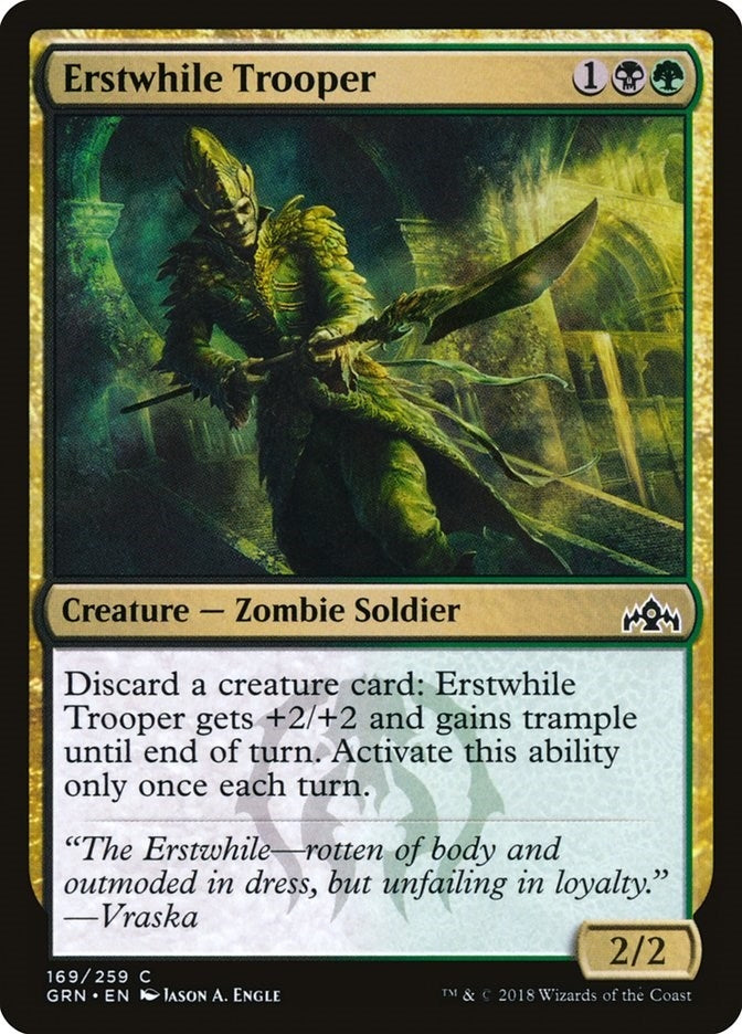 Image for Erstwhile Trooper (Guilds of Ravnica) (169) - Magic: The Gathering