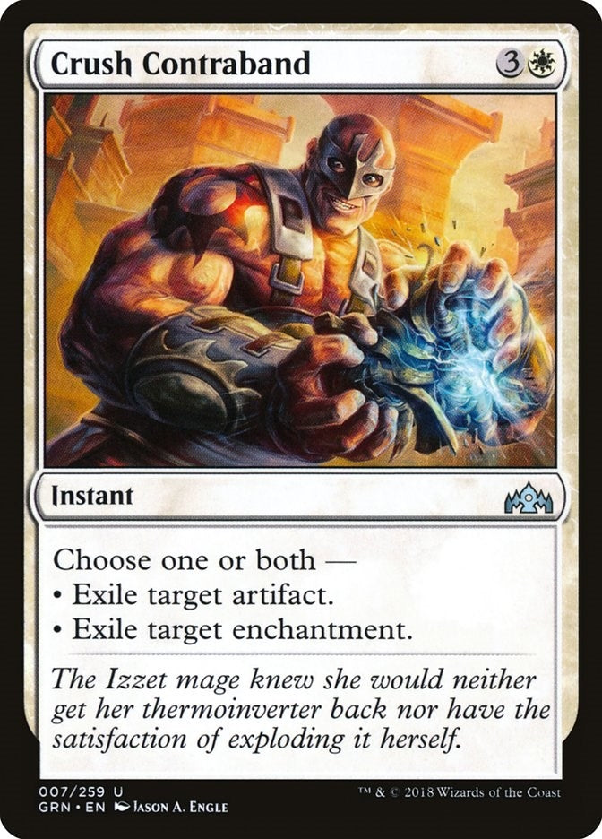 Image for Crush Contraband (Guilds of Ravnica) (7) - Magic: The Gathering
