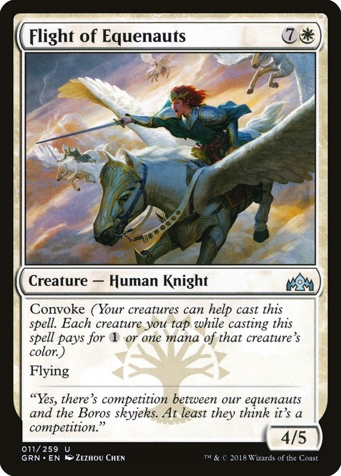 Image for Flight of Equenauts (Guilds of Ravnica) (11) - Magic: The Gathering