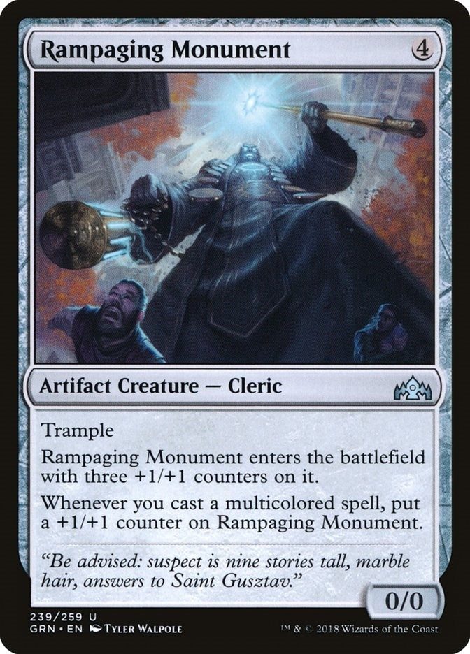 Image for Rampaging Monument (Guilds of Ravnica) (239) - Magic: The Gathering