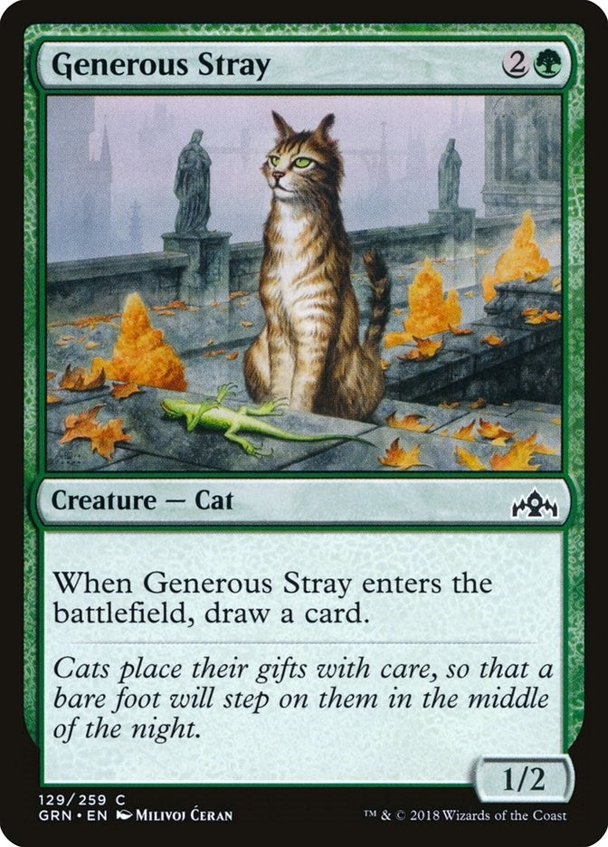 Image for Generous Stray (Guilds of Ravnica) (129) - Magic: The Gathering