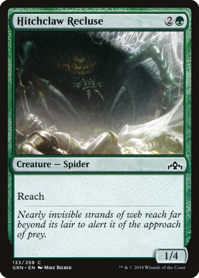 Image for Hitchclaw Recluse (Guilds of Ravnica) (133) - Magic: The Gathering