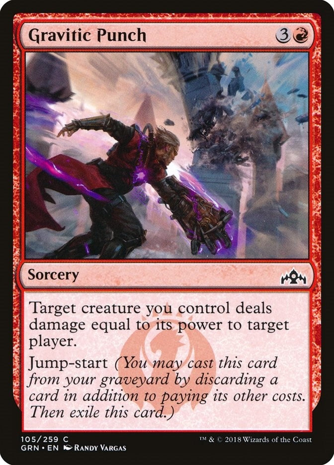 Image for Gravitic Punch (Guilds of Ravnica) (105) - Magic: The Gathering