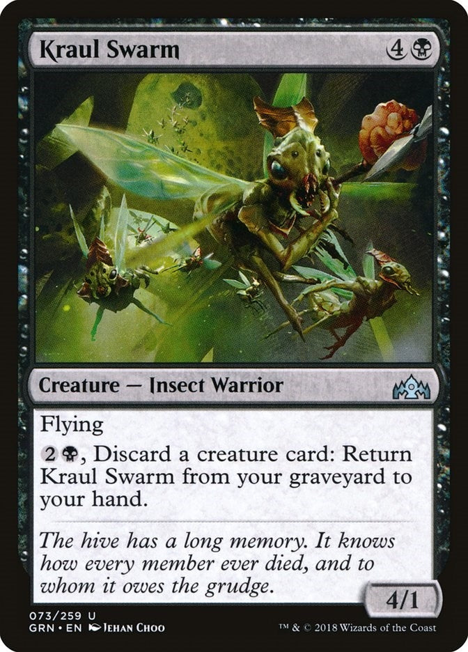 Image for Kraul Swarm (Guilds of Ravnica) (73) - Magic: The Gathering
