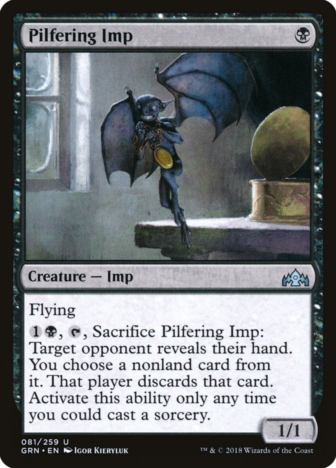 Image for Pilfering Imp (Guilds of Ravnica) (81) - Magic: The Gathering