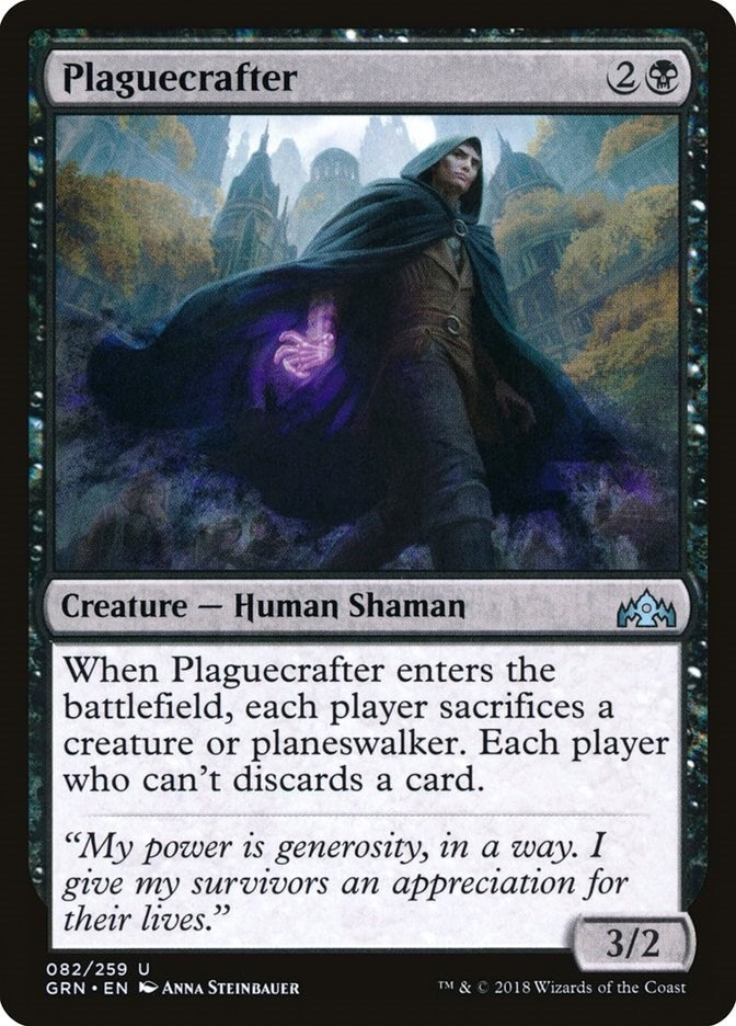 Image for Plaguecrafter (Guilds of Ravnica) (82) - Magic: The Gathering