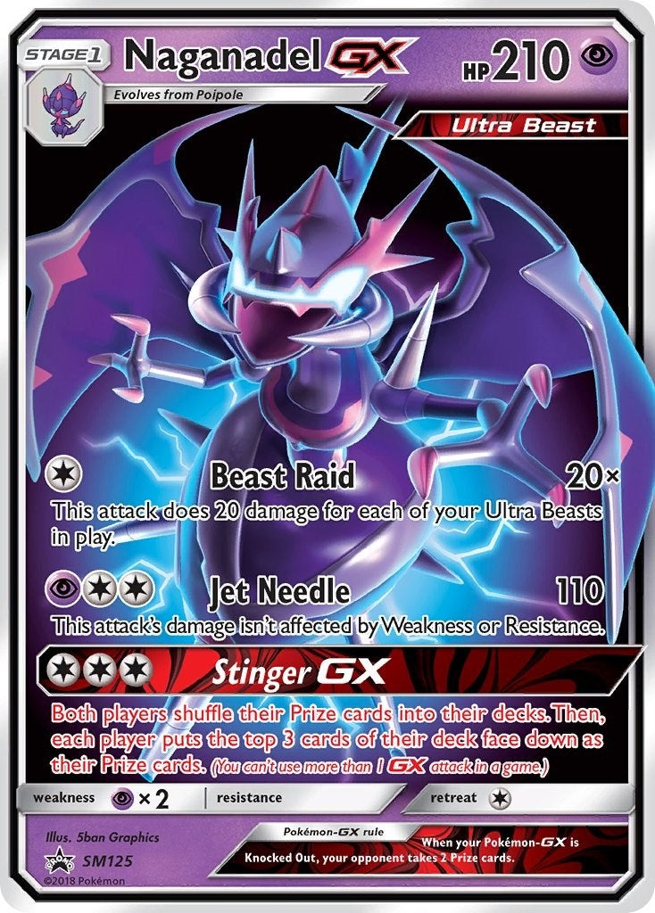 Image for Naganadel GX - SM125 (SM Promos) (SM125) - Pokemon