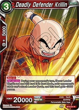 Image for Deadly Defender Krillin (Miraculous Revival) (BT5-011) - Dragon Ball Super: Masters