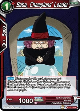 Image for Baba, Champions' Leader (Miraculous Revival) (BT5-021) - Dragon Ball Super: Masters