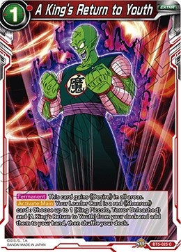 Image for A King's Return to Youth (Miraculous Revival) (BT5-025) - Dragon Ball Super: Masters