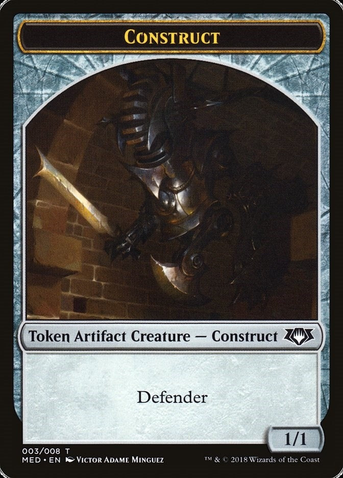 Image for Construct Token (003) (Mythic Edition: Guilds of Ravnica) (3) - Magic: The Gathering