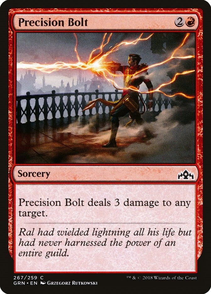 Image for Precision Bolt (Guilds of Ravnica) (267) - Magic: The Gathering