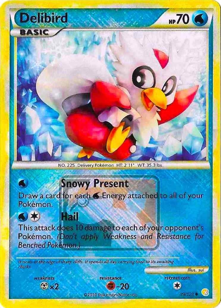 Image for Delibird - 39/123 (League Promo) (League & Championship Cards) (039/123) - Pokemon