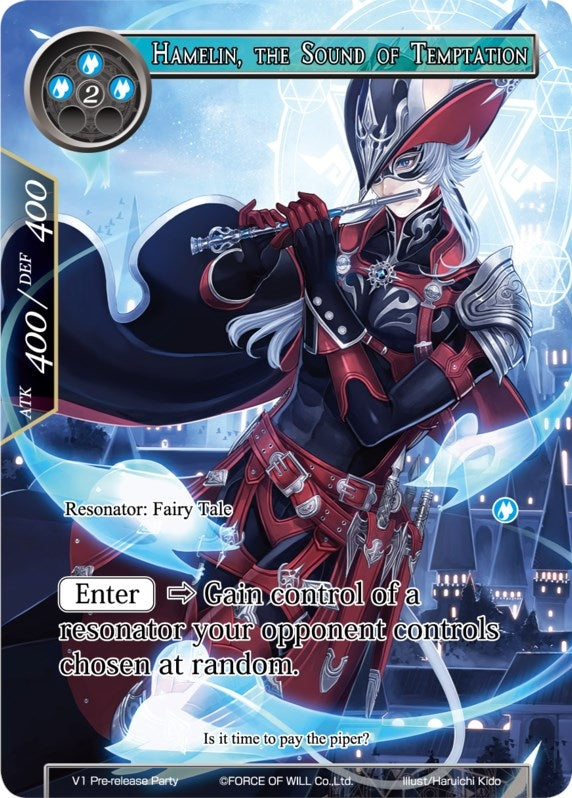 Image for Hamelin, the Sound of Temptation (Promo Cards) (V1 Pre-release Party) - Force of Will