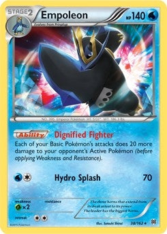 Image for Empoleon - 38/162 (Battle Arena Deck Exclusive) (Deck Exclusives) (038/162) - Pokemon