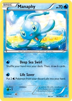 Image for Manaphy - 56/160 (Battle Arena Deck Exclusive) (Deck Exclusives) (056/160) - Pokemon