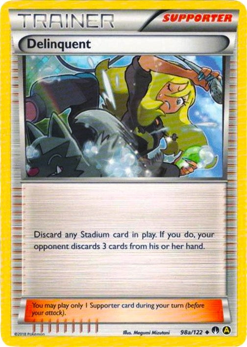 Image for Delinquent - 98a/122 (Alternate Art Promos) (098a/122) - Pokemon