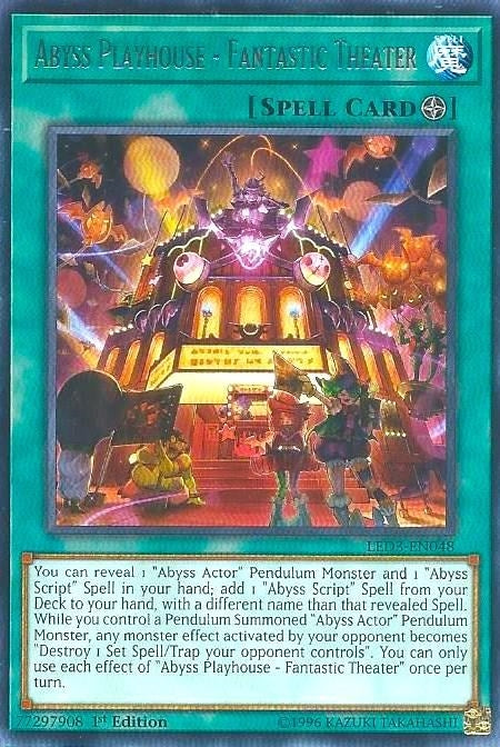 Image for Abyss Playhouse - Fantastic Theater (Legendary Duelists: White Dragon Abyss) (LED3-EN048) - YuGiOh