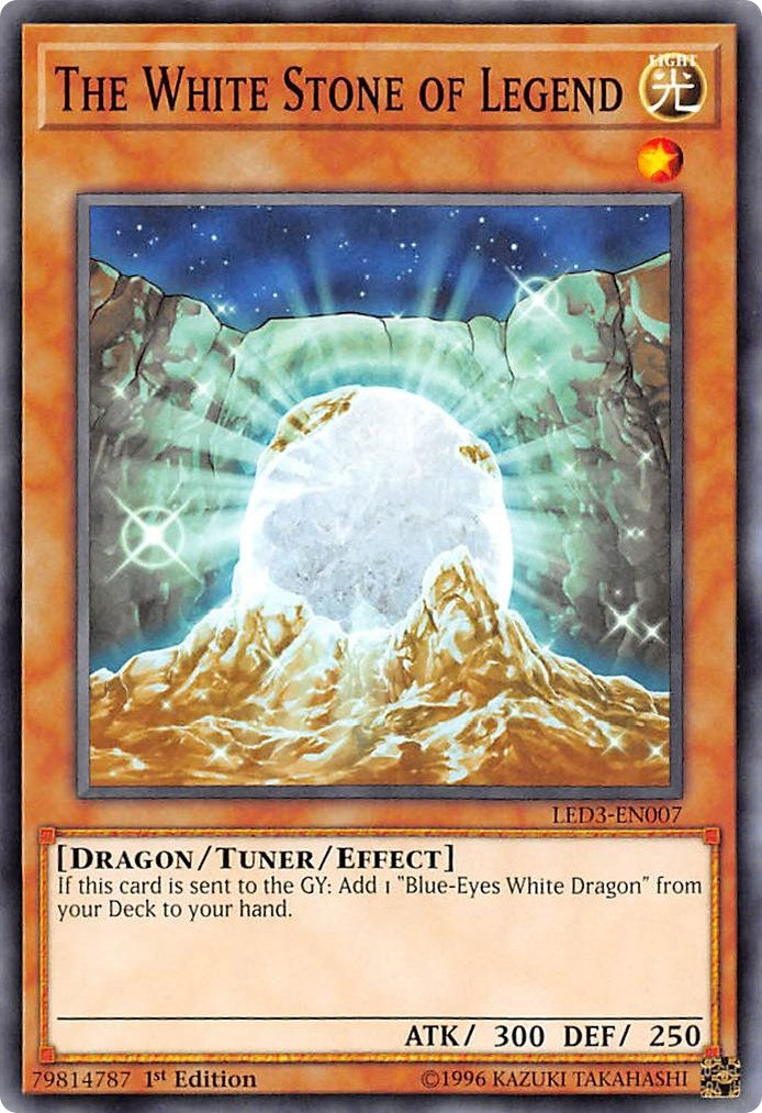 Image for The White Stone of Legend (Legendary Duelists: White Dragon Abyss) (LED3-EN007) - YuGiOh