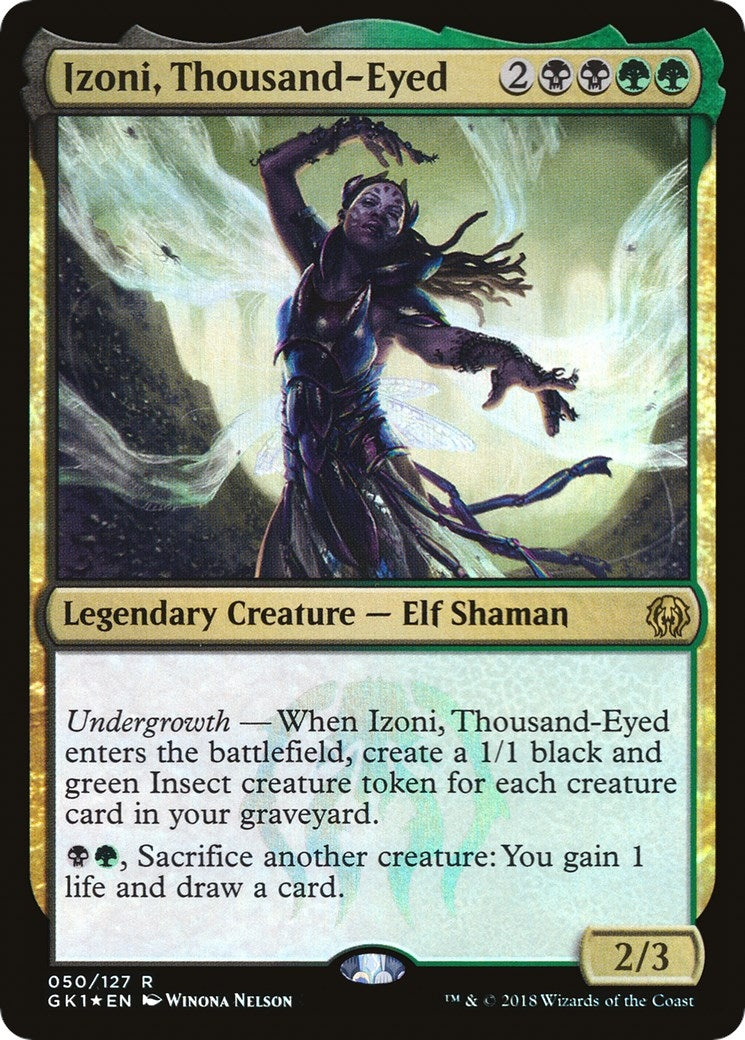 Image for Izoni, Thousand-Eyed (Guilds of Ravnica: Guild Kits) (50) - Magic: The Gathering