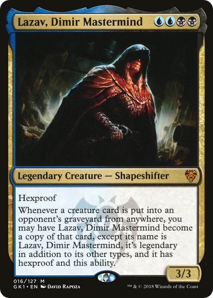 Image for Lazav, Dimir Mastermind (Guilds of Ravnica: Guild Kits) (16) - Magic: The Gathering