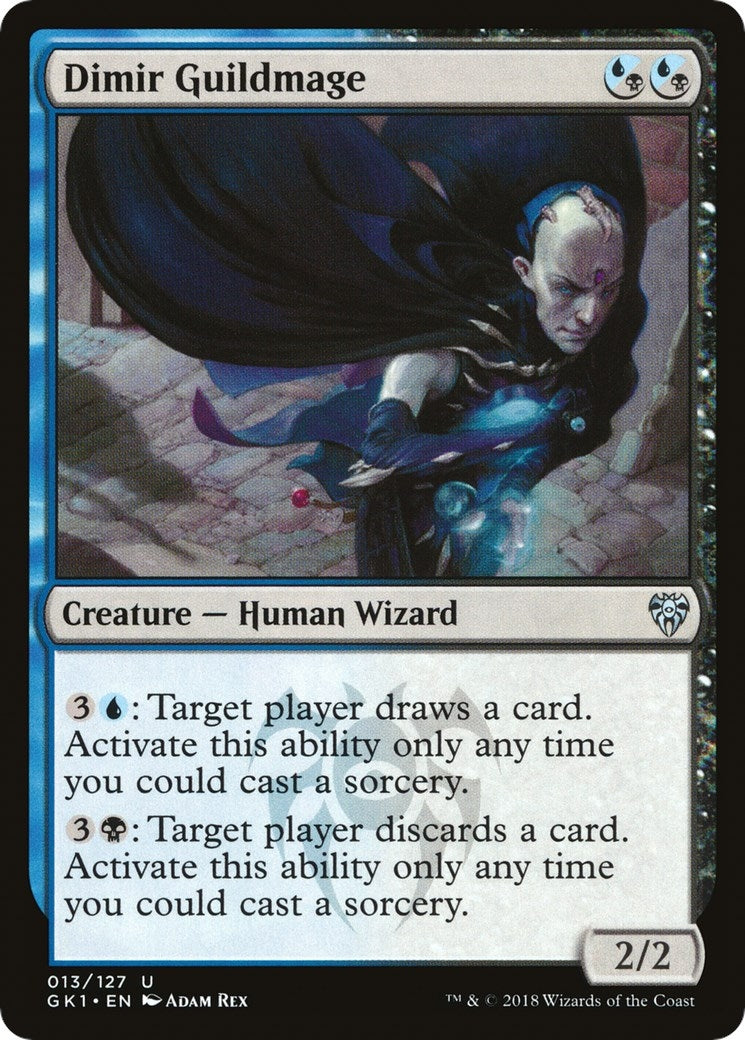Image for Dimir Guildmage (Guilds of Ravnica: Guild Kits) (13) - Magic: The Gathering