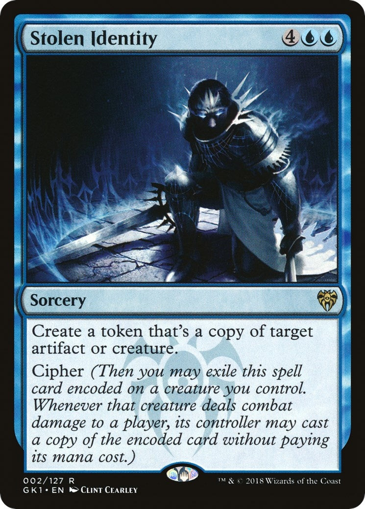 Image for Stolen Identity (Guilds of Ravnica: Guild Kits) (2) - Magic: The Gathering