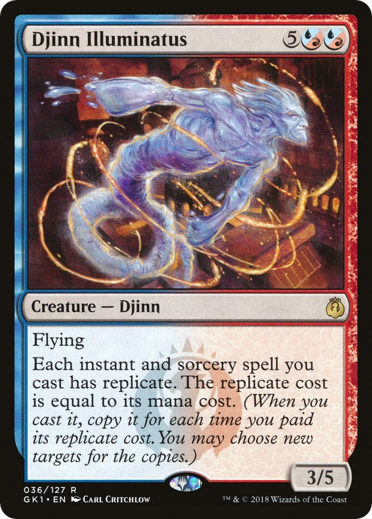 Image for Djinn Illuminatus (Guilds of Ravnica: Guild Kits) (36) - Magic: The Gathering