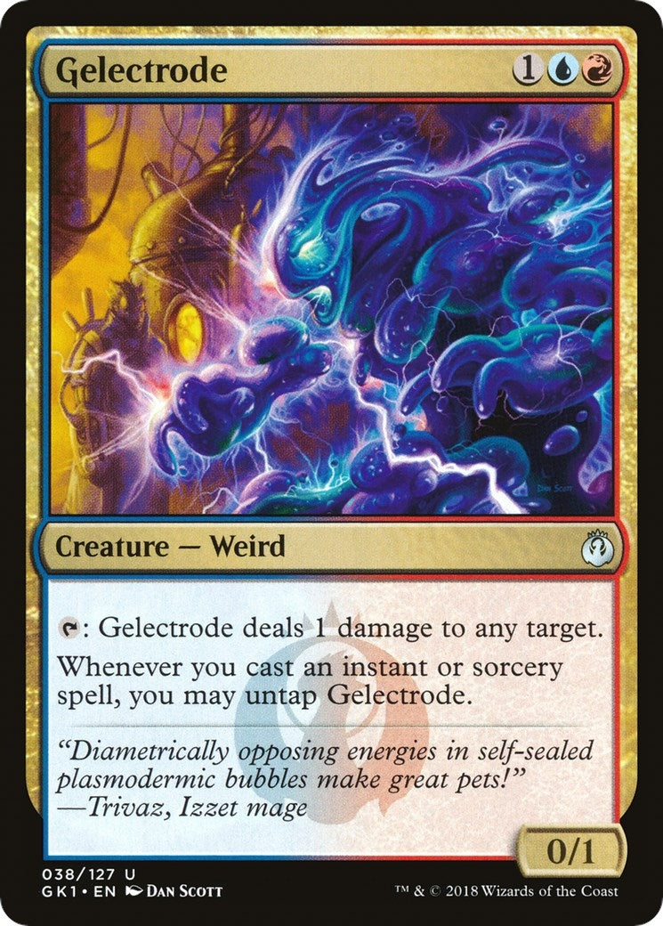 Image for Gelectrode (Guilds of Ravnica: Guild Kits) (38) - Magic: The Gathering