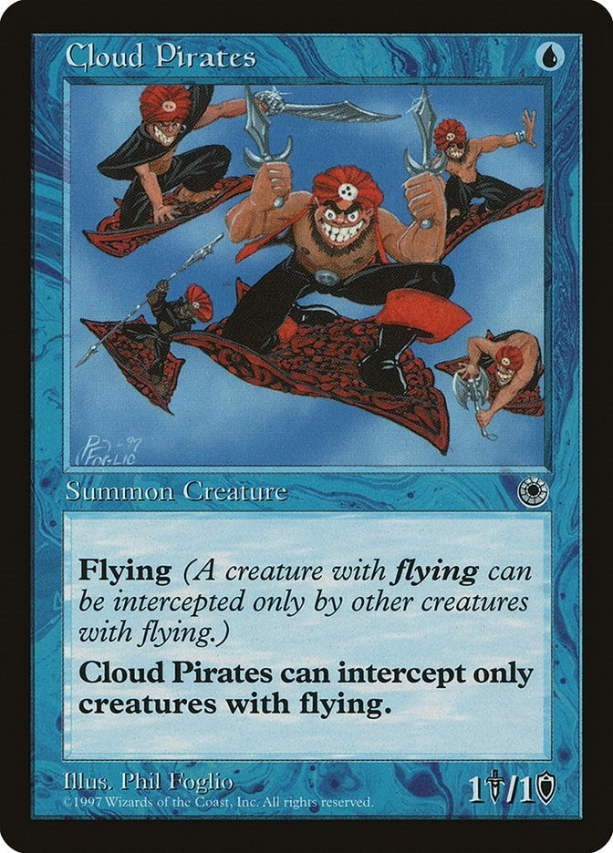 Image for Cloud Pirates (Reminder Text) (Portal) - Magic: The Gathering