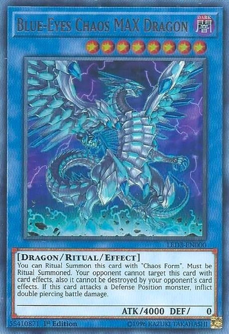 Image for Blue-Eyes Chaos MAX Dragon (Legendary Duelists: White Dragon Abyss) (LED3-EN000) - YuGiOh