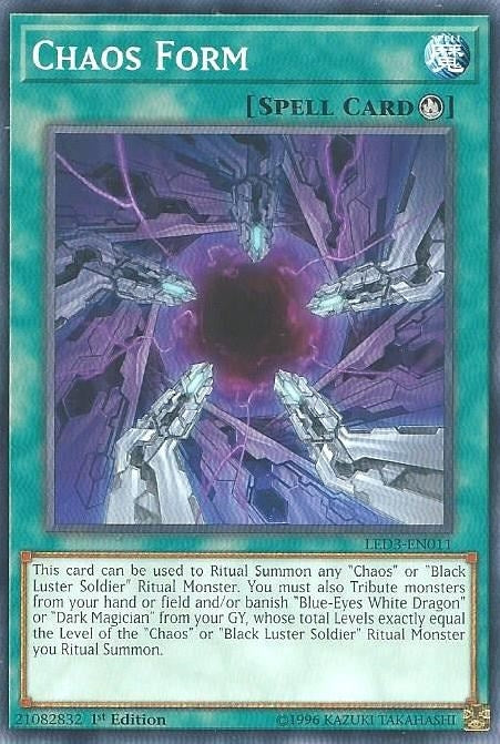 Image for Chaos Form (Legendary Duelists: White Dragon Abyss) (LED3-EN011) - YuGiOh