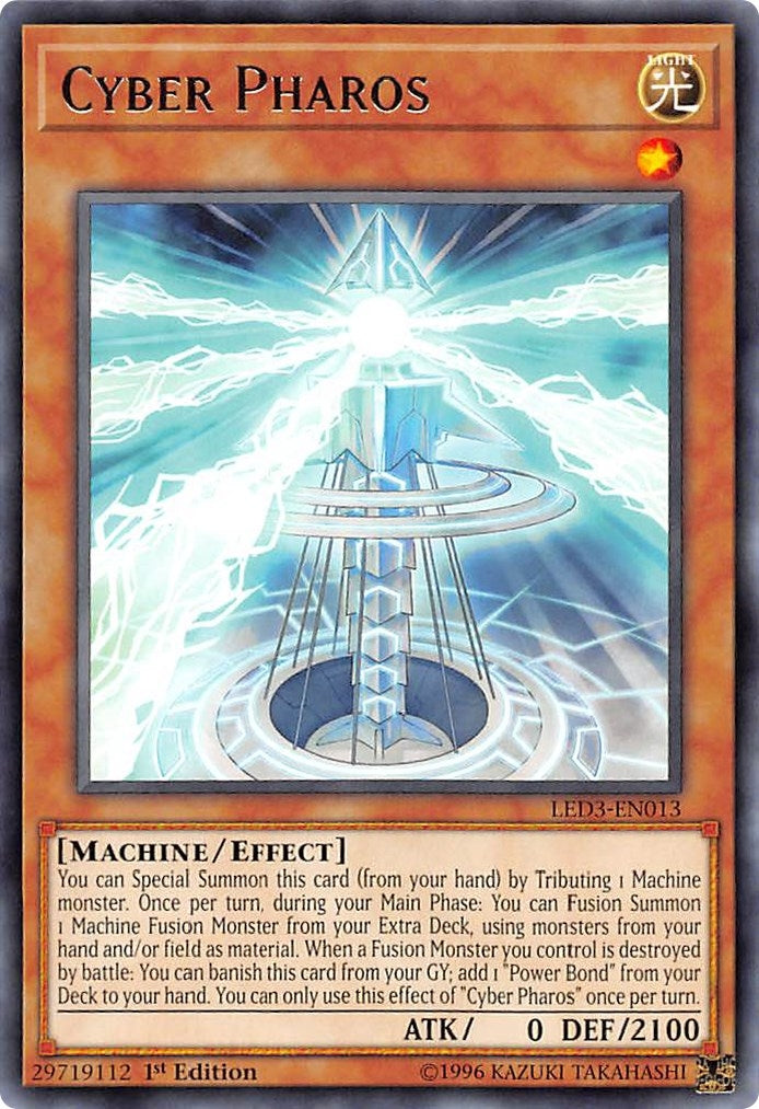 Image for Cyber Pharos (Legendary Duelists: White Dragon Abyss) (LED3-EN013) - YuGiOh