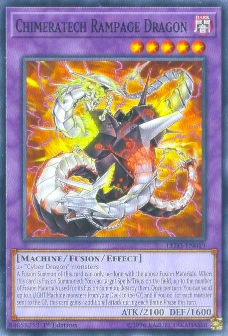 Image for Chimeratech Rampage Dragon (Legendary Duelists: White Dragon Abyss) (LED3-EN019) - YuGiOh
