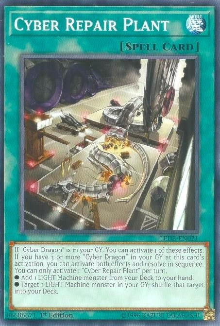 Image for Cyber Repair Plant (Legendary Duelists: White Dragon Abyss) (LED3-EN021) - YuGiOh