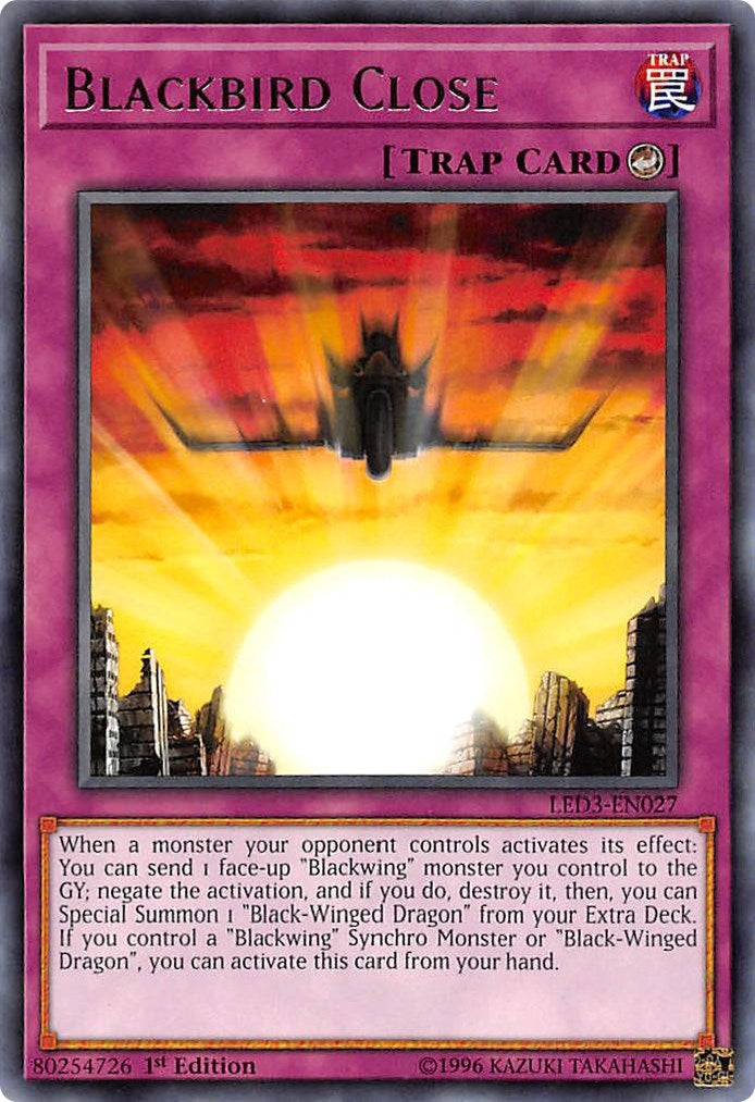 Image for Blackbird Close (Legendary Duelists: White Dragon Abyss) (LED3-EN027) - YuGiOh
