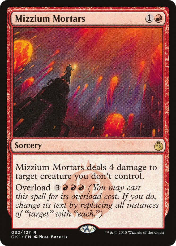 Image for Mizzium Mortars (Guilds of Ravnica: Guild Kits) (32) - Magic: The Gathering