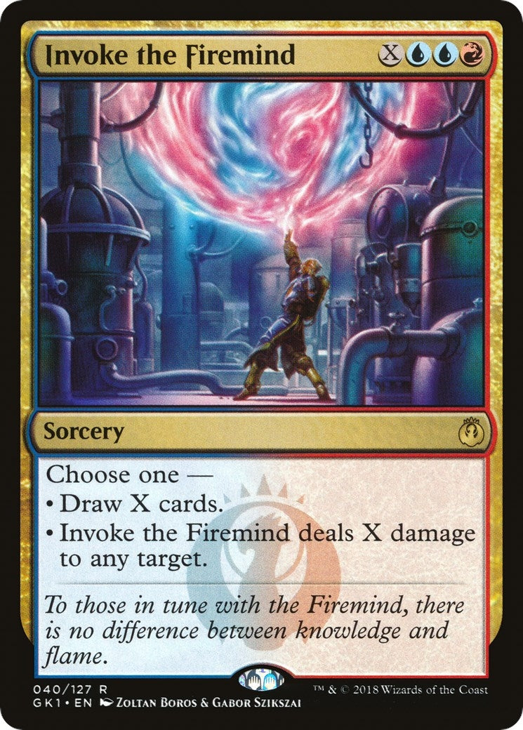 Image for Invoke the Firemind (Guilds of Ravnica: Guild Kits) (40) - Magic: The Gathering