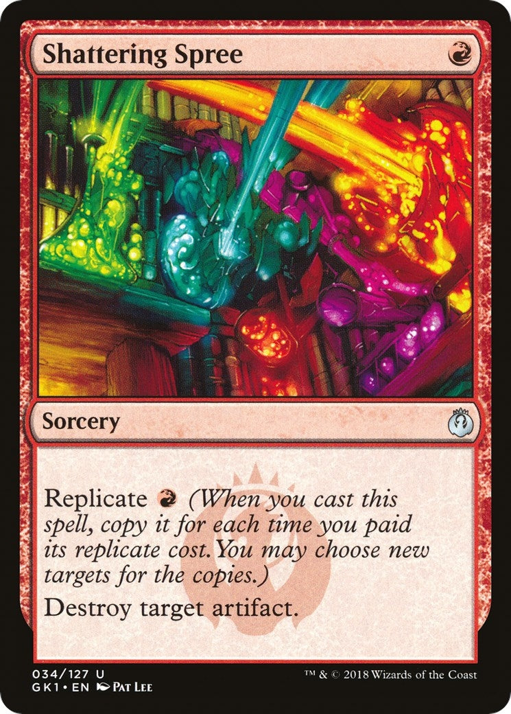 Image for Shattering Spree (Guilds of Ravnica: Guild Kits) (34) - Magic: The Gathering