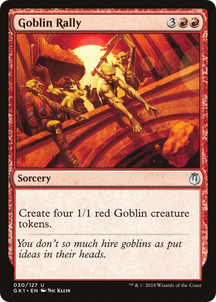 Image for Goblin Rally (Guilds of Ravnica: Guild Kits) (30) - Magic: The Gathering