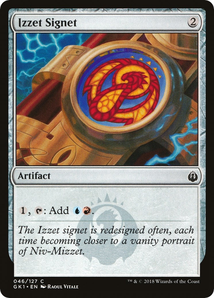 Image for Izzet Signet (Guilds of Ravnica: Guild Kits) (46) - Magic: The Gathering
