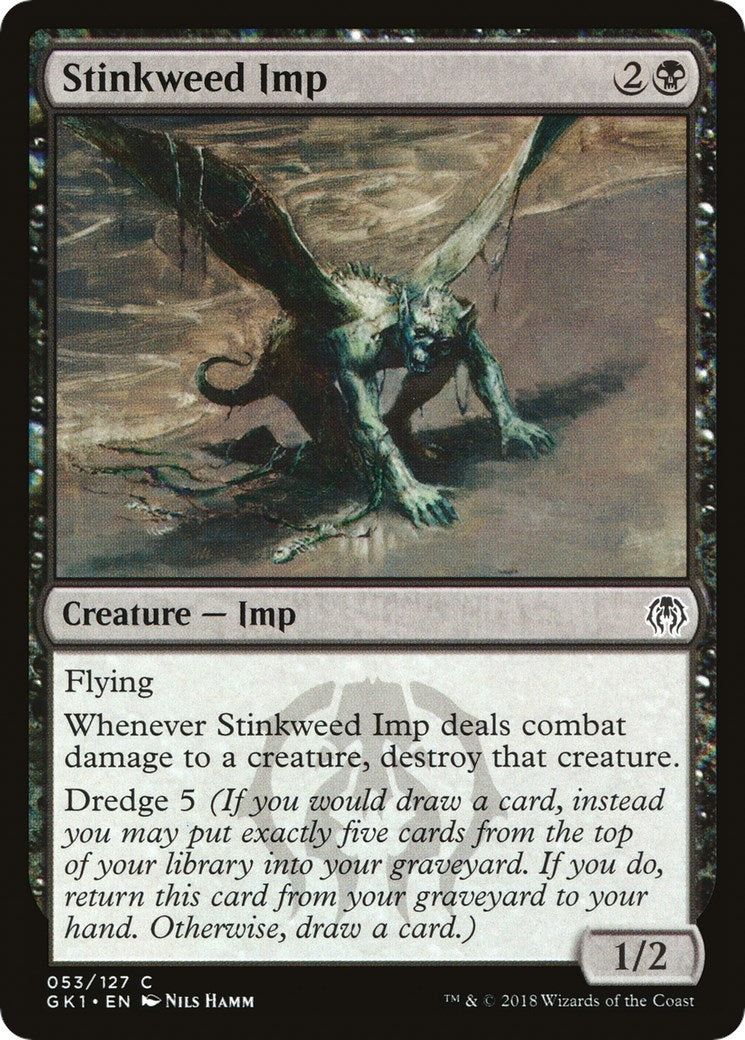Image for Stinkweed Imp (Guilds of Ravnica: Guild Kits) (53) - Magic: The Gathering